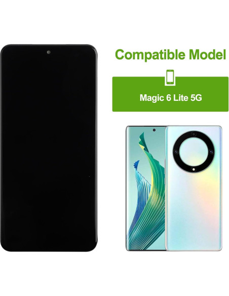 Reemplazo Pantalla LCD Táctil Honor Magic 6 Lite 5G Negro