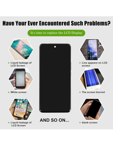 Reemplazo Pantalla LCD Táctil Honor Magic 6 Lite 5G Negro