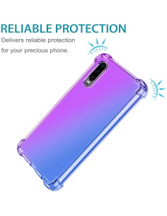 Funda TPU Huawei P30 6.1" Gradiente Claro Delgado Protección 2
