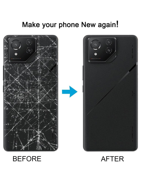 Cubierta Trasera de Teléfono ASUS ROG Phone 8 Pro AI2401 Vidrio