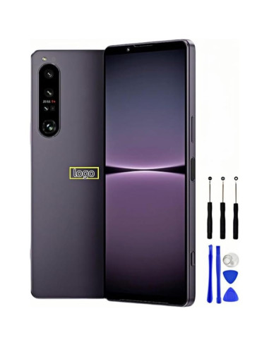 Cubierta Trasera de Vidrio Sanmonkey para Sony Xperia 1 IV Negro