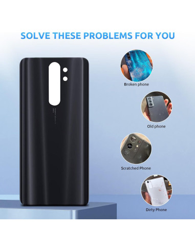 Reemplazo Cristal Trasero Xiaomi Redmi Note 8 Pro Gris