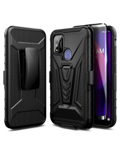 Funda Protectora NZND para Coolpad SUVA con Clip y Protector