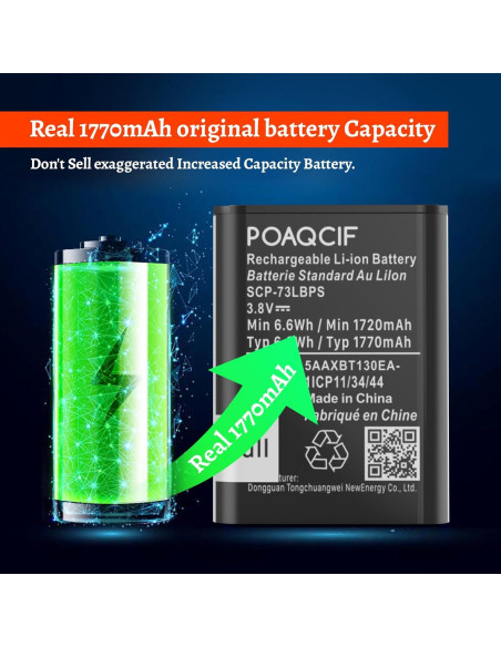 Batería de Reemplazo SCP-73LBPS para Kyocera DuraXV Extreme