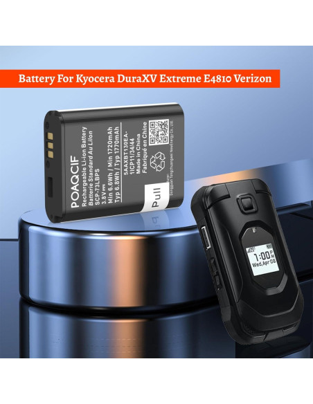 Batería de Reemplazo SCP-73LBPS para Kyocera DuraXV Extreme