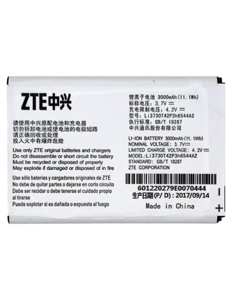 Batería Original ZTE Li3730T42P3H6544A2 para Hotspot MF96
