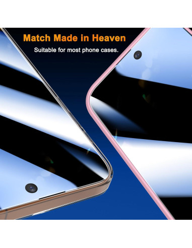 Protector de Pantalla Privado YWXTW para iPhone 16 Pro Max 6.9"