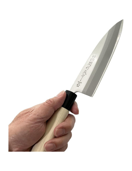 Cuchillo Deba KAKUSEE 15 cm Acero Inoxidable Mango Madera