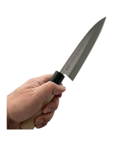 Cuchillo Deba KAKUSEE 15 cm Acero Inoxidable Mango Madera
