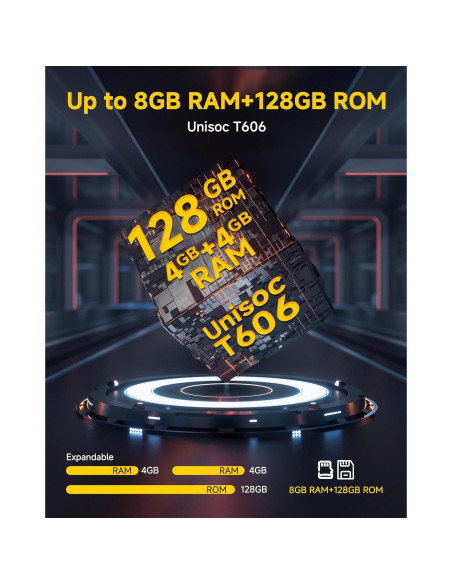 Smartphone Ulefone Note 20 Pro 8GB/128GB Pantalla 6.75" 90Hz