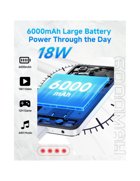 Smartphone Ulefone Note 20 Pro 8GB/128GB Pantalla 6.75" 90Hz