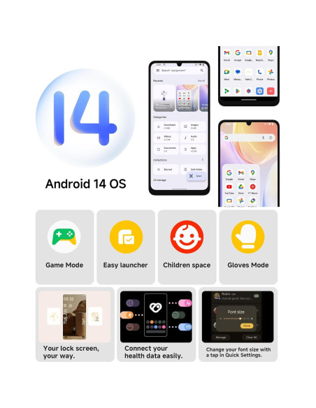 Smartphone Ulefone Note 20 Pro 8GB/128GB Pantalla 6.75" 90Hz