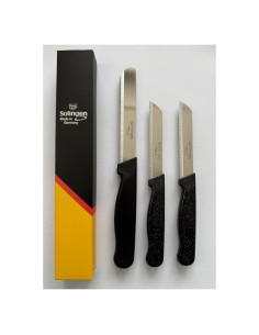 Set de Cuchillos Utilitarios Solingen - 3 Piezas, Acero Inoxidable
