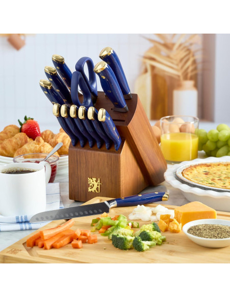 Juego de cuchillos forjados 14 piezas Sabatier acero inoxidable