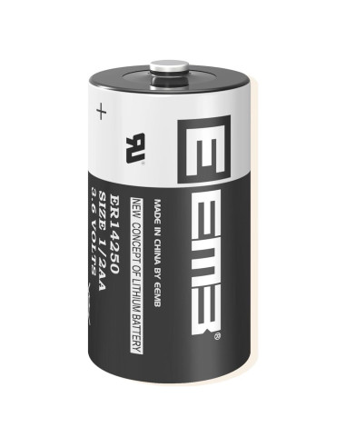 Batería de Litio EEMB ER14250 3.6V 1200mAh 1/2AA No Recargable
