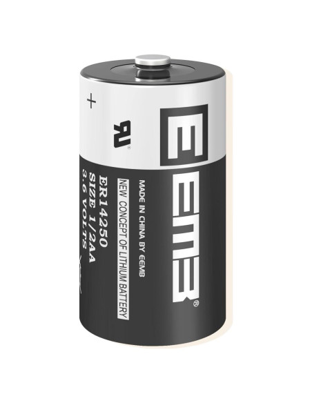 Batería de Litio EEMB ER14250 3.6V 1200mAh 1/2AA No Recargable
