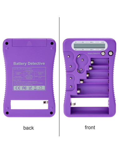 Probador de Baterías LCD Battery Detective - AA, AAA, 9V, CR2032