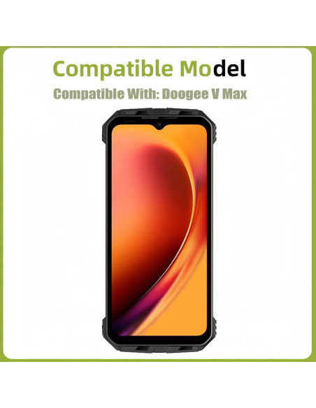 Pantalla OLED Doogee V Max 6.58" con Huella Dactilar