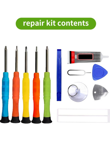 Pantalla OLED Doogee V Max 6.58" con Huella Dactilar