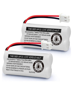 Batería GEILIENERGY BT166342 Compatible VTech AT&T - Paquete de 2