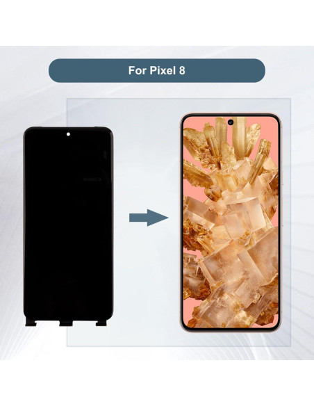 Pantalla Digital OLED 6.2" para Google Pixel 8 GKWS6 G9BQD