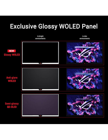 Monitor de Juegos ASUS ROG Strix 27" OLED QHD 240Hz