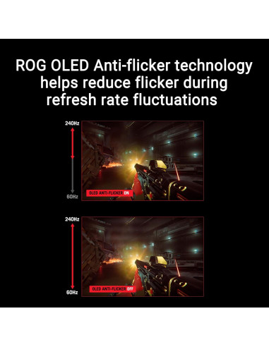 Monitor de Juegos ASUS ROG Strix 27" OLED QHD 240Hz