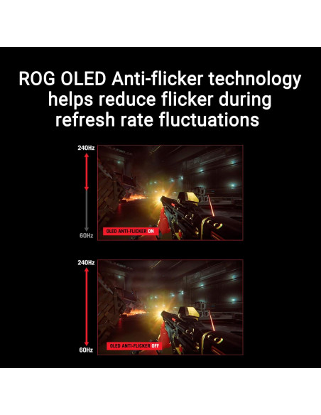 Monitor de Juegos ASUS ROG Strix 27" OLED QHD 240Hz