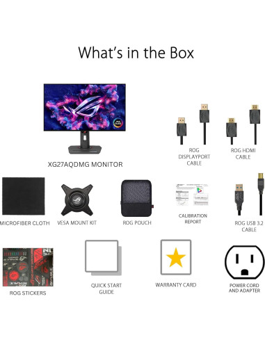 Monitor de Juegos ASUS ROG Strix 27" OLED QHD 240Hz