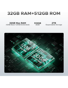 DOOGEE S Cyber Pro Teléfono Resistente 10800mAh 32GB+512GB 2