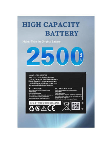 Batería de Reemplazo Xeceor 2500mAh para LT25H426271B