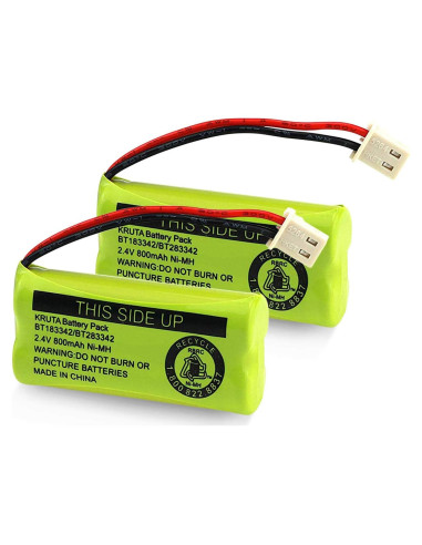 Batería Kruta BT183342 Compatible con Teléfonos AT&T y VTech