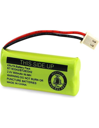 Batería Kruta BT183342 Compatible con Teléfonos AT&T y VTech