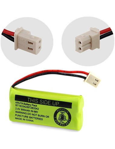 Batería Kruta BT183342 Compatible con Teléfonos AT&T y VTech