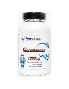 Glucomanano 1000mg PureControl - 90 Cápsulas Puras