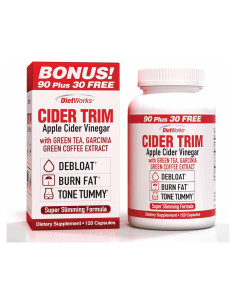 Cápsulas de Vinagre de Sidra de Manzana Windmill 120 Unidades