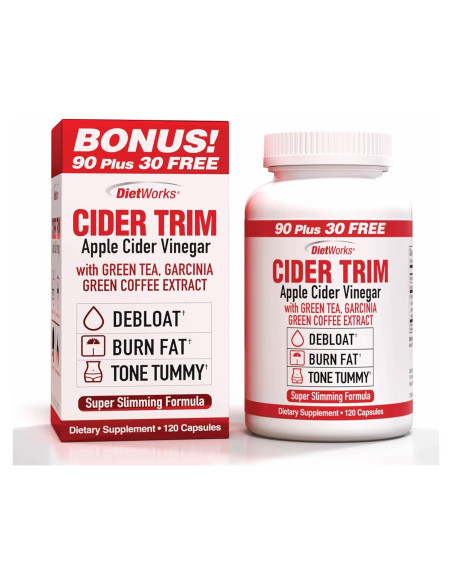 Cápsulas de Vinagre de Sidra de Manzana Windmill 120 Unidades