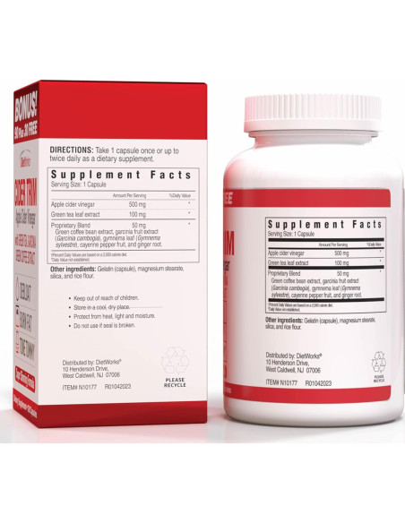 Cápsulas de Vinagre de Sidra de Manzana Windmill 120 Unidades