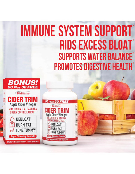 Cápsulas de Vinagre de Sidra de Manzana Windmill 120 Unidades