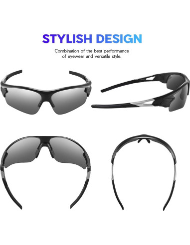 Gafas de Sol BEACOOL 7189 Polarizadas UV400 para Deportes