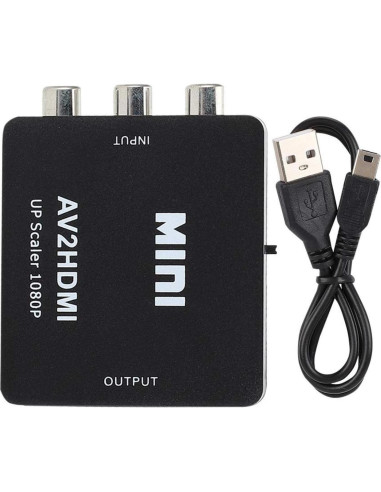 Convertidor de Video HD AV a HDMI Sanpyl 1080P USB