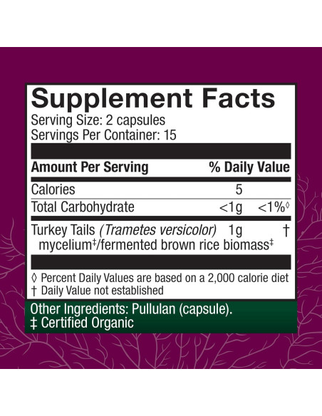 Cápsulas de Cola de Pavo Host Defense - 30 Cápsulas Digestivas