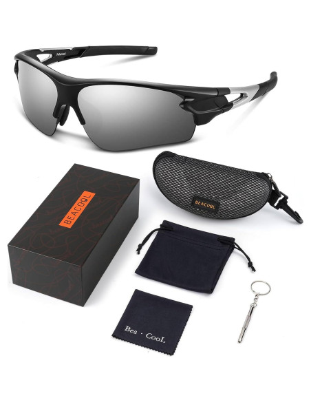 Gafas de Sol BEACOOL 7189 Polarizadas UV400 para Deportes Gafas de Sol BEACOOL 7189 Polarizadas UV400 para Deportes