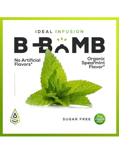 B-Bomb Vitamina B12 Spray 28.35g - Vegano, Sin Azúcar, Hierbabuena