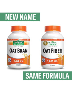 Fibra de Avena Botanic Choice 90 Tabletas 1000mg Suplemento Digestivo 2