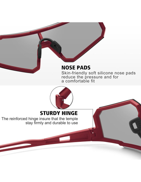 Gafas de sol polarizadas STORYCOAST UV400 para deportes