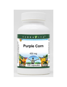 Cápsulas de Maíz Morado TerraVita 450 mg - 100 Unidades 2