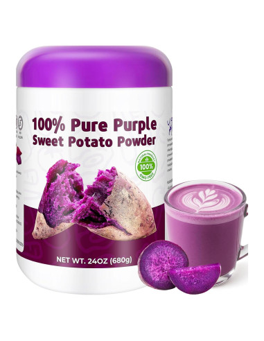 Polvo de Batata Morada 680g - Colorante Natural para Hornear