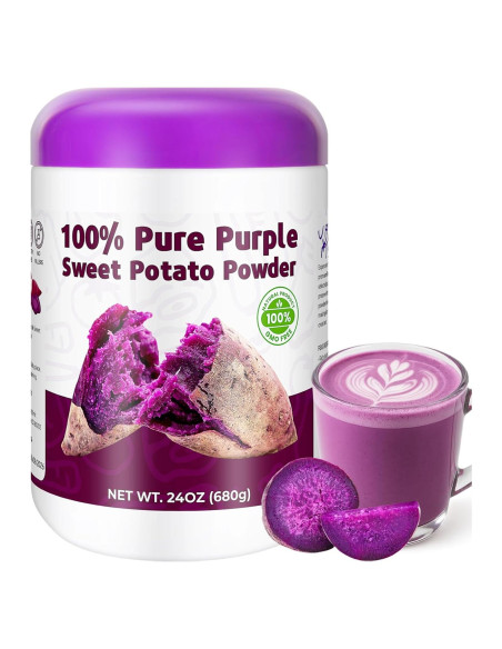 Polvo de Batata Morada 680g - Colorante Natural para Hornear