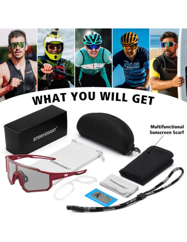 Gafas de sol polarizadas STORYCOAST UV400 para deportes